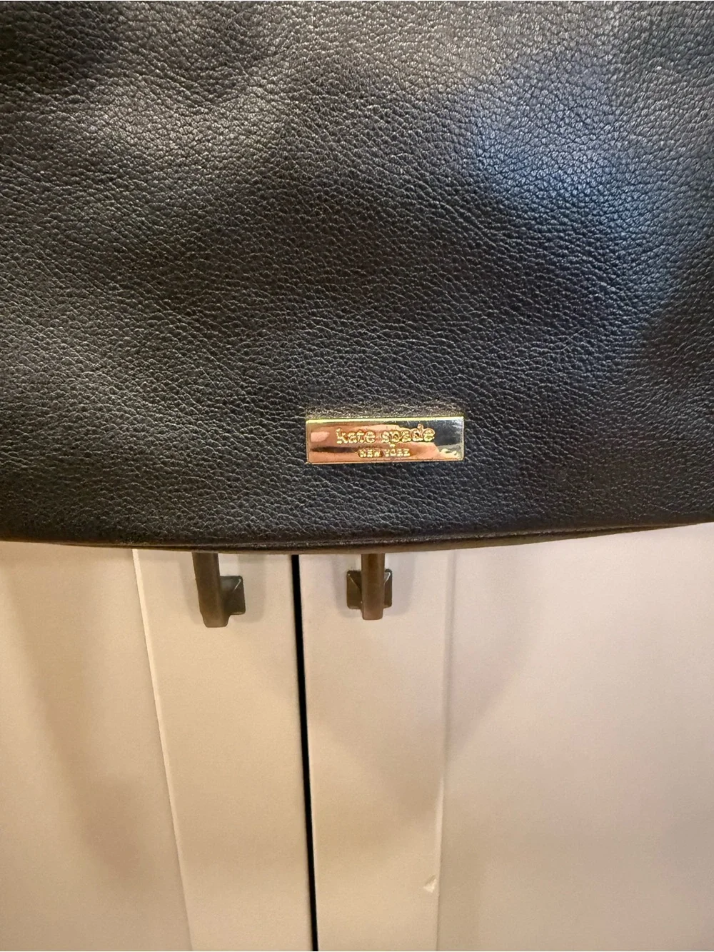 kate spade Villabella Avenue Celina Black Leather Crossbody